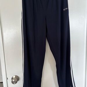 Champion Navy Kids Joggers with White Stripes